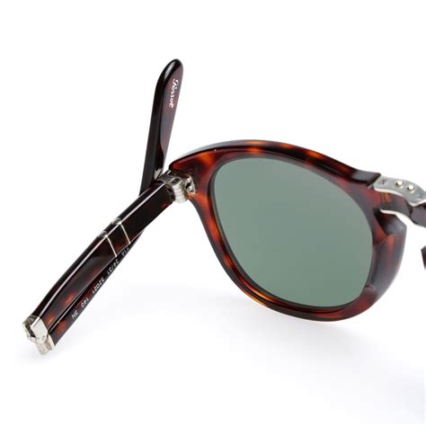 persol 714 foldable aviator sunglasses.